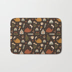 Witchy Brew - Botanical Tea Time Bath Mat Gallery Image 1
