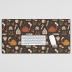 Witchy Brew - Botanical Tea Time Desk Mat Gallery Image 1