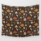Witchy Brew - Botanical Tea Time Wall Tapestry Gallery Image 4
