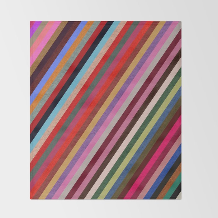 Color Therapy Day 11 Throw Blanket Gallery Image 2