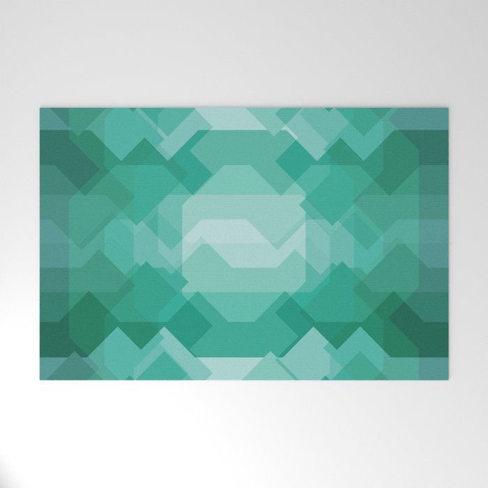 Emerald gem stone Welcome Mat Gallery Image 1