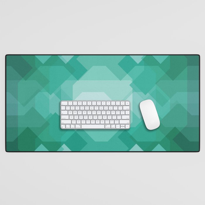 Emerald gem stone Desk Mat Gallery Image 1