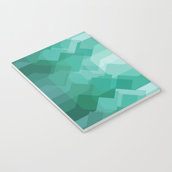 Emerald gem stone Notebook Gallery Image 3