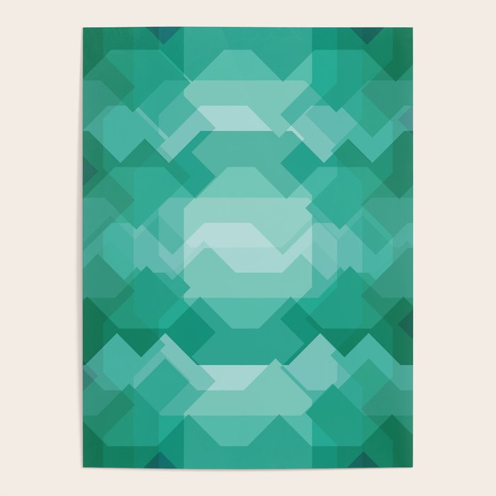 Emerald gem stone Poster Gallery Image 4