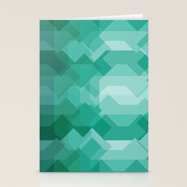 Emerald gem stone Stationery Card Gallery Image 2