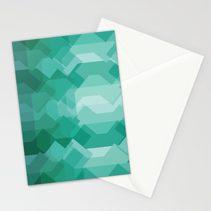 Emerald gem stone Stationery Card Gallery Image 2