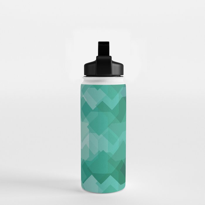 Emerald gem stone Water Bottle Gallery Image 2