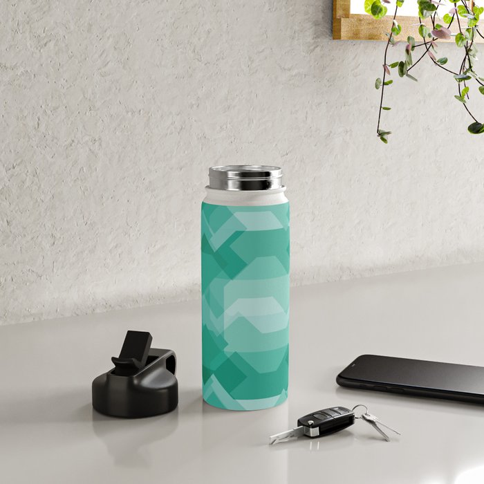 Emerald gem stone Water Bottle Gallery Image 5