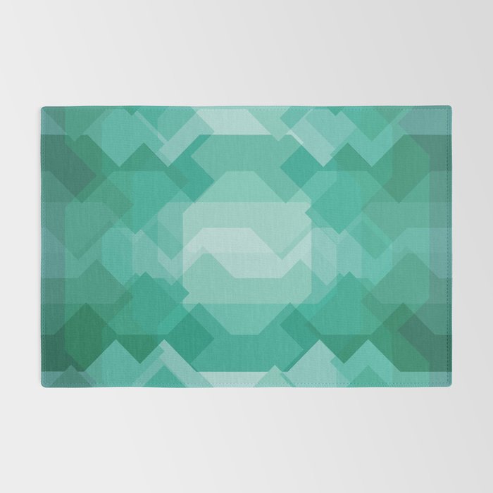 Emerald gem stone Rug Gallery Image 2