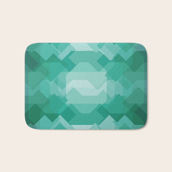 Emerald gem stone Bath Mat Gallery Image 1