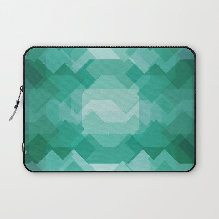 Emerald gem stone Laptop Sleeve Gallery Image 1