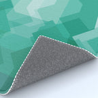 Emerald gem stone Rug Gallery Image 4