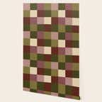 Bold Earthy Checks Pattern - Large V Wallpaper Gallery Image 2