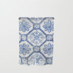 Blue Portugese Tile Pattern | Colorful Travel Photography in Portugal | Azulejos House Design Art Print Wall Hanging Gallery Image 1