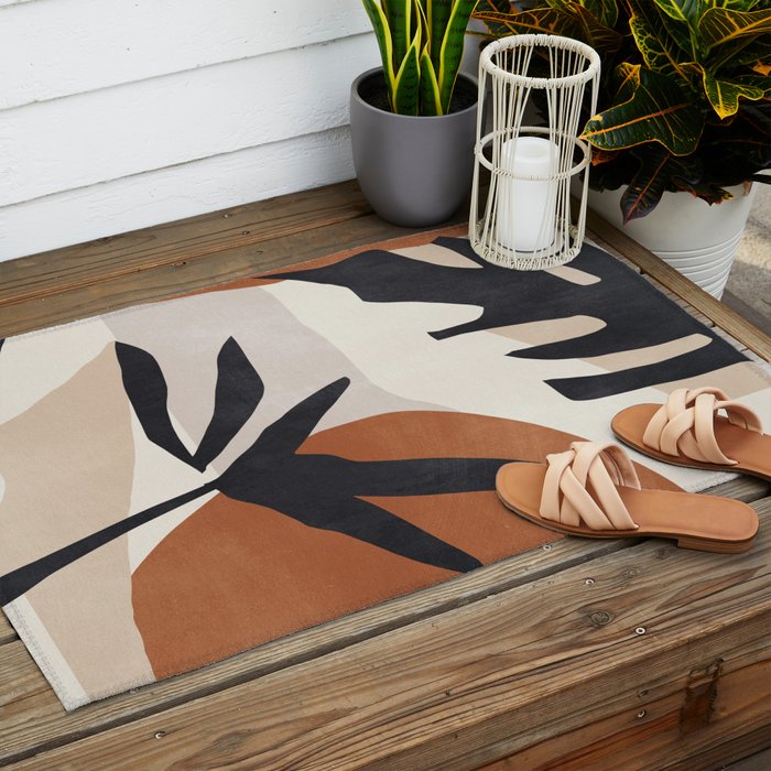 Abstract Art 49 Outdoor Rug Gallery Image 2