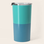 Color Block Abstract II Travel Mug Gallery Image 3