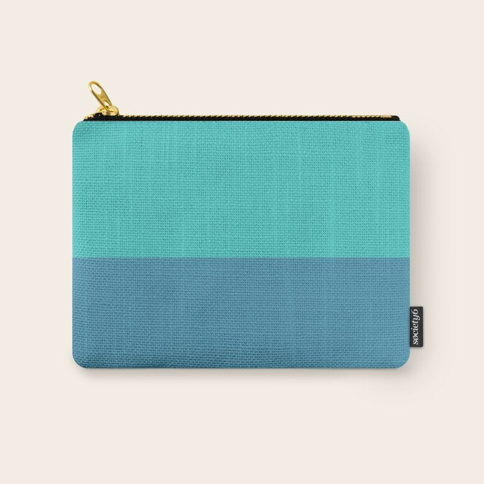 Color Block Abstract II Carry All Pouch Gallery Image 1