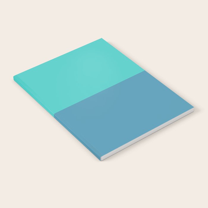 Color Block Abstract II Notebook Gallery Image 2