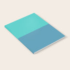 Color Block Abstract II Notebook Gallery Image 2