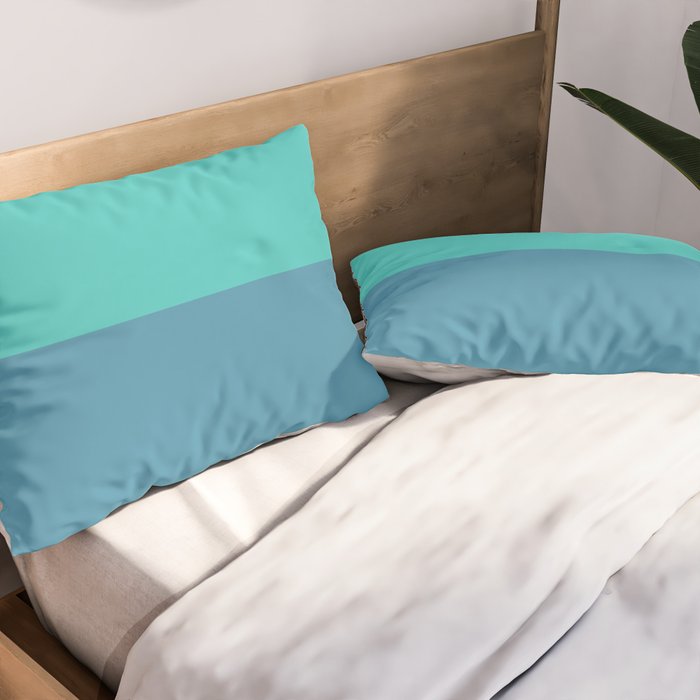 Color Block Abstract II Pillow Sham Gallery Image 2