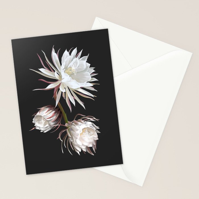 Queen of the Night Stationery Card Gallery Image 2