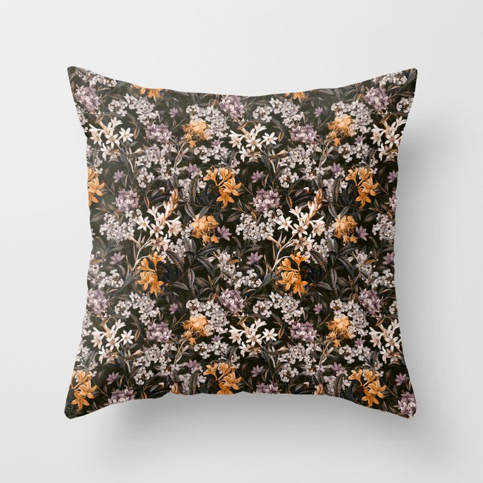 Dark Garden Throw Pillow Gallery Image 6