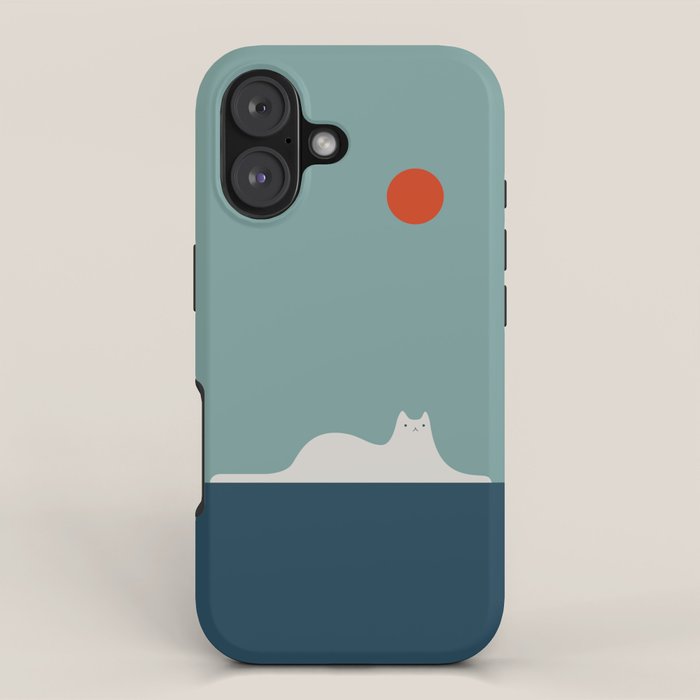 Cat Landscape 95 iPhone Case Gallery Image 1