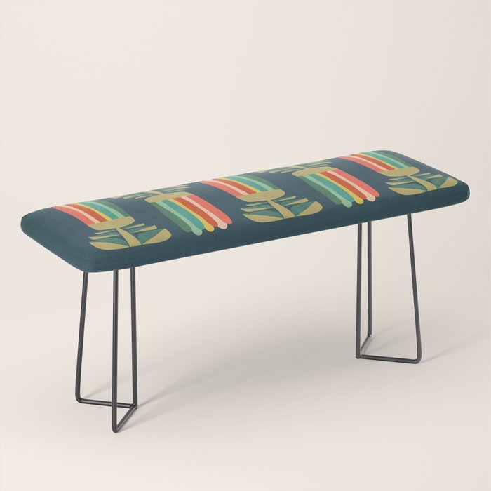 Little rainbow flower Bench Gallery Image 1