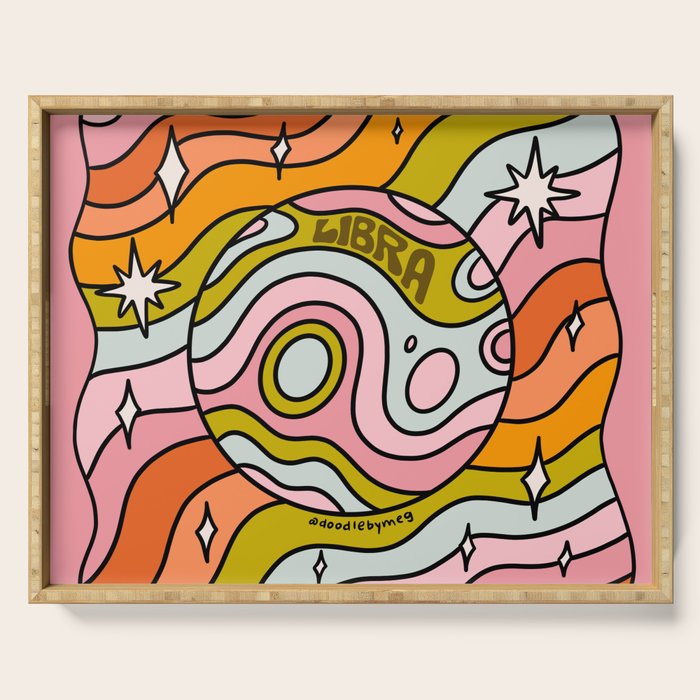 Libra Planet Serving Tray Gallery Image 1