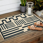 Wild Lines 02 Outdoor Rug Gallery Image 2