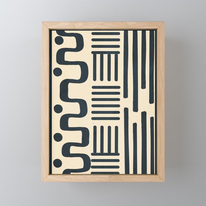 Wild Lines 02 Mini Art Print Gallery Image 1