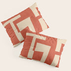 Abstract Edged Form 2 Pillow Sham Gallery Image 3