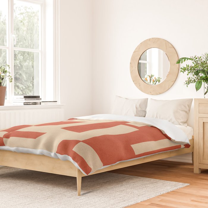 Abstract Edged Form 2 Duvet Cover Gallery Image 2