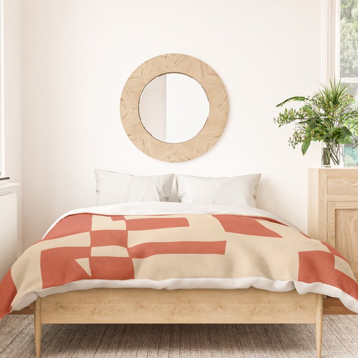 Abstract Edged Form 2 Duvet Cover Gallery Image 3