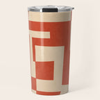 Abstract Edged Form 2 Travel Mug Gallery Image 1