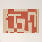 Abstract Edged Form 2 Welcome Mat Gallery Image 1