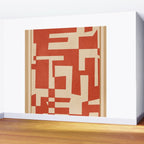 Abstract Edged Form 2 Wall Mural Gallery Image 2