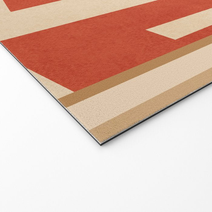 Abstract Edged Form 2 Welcome Mat Gallery Image 2