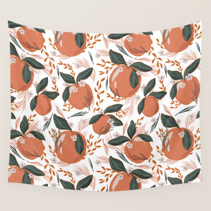 Feeling Peachy Wall Tapestry Gallery Image 1