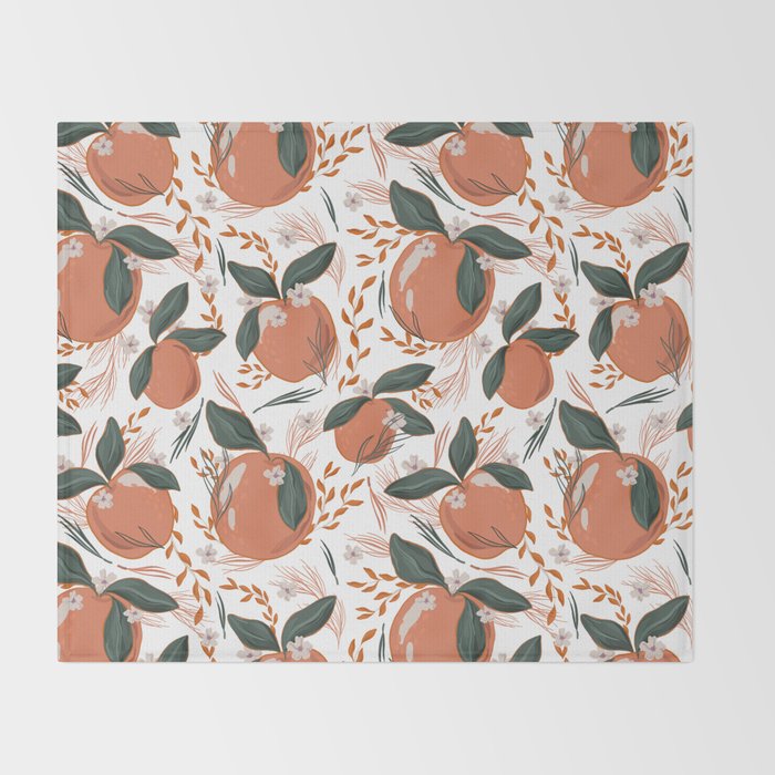 Feeling Peachy Throw Blanket Gallery Image 2