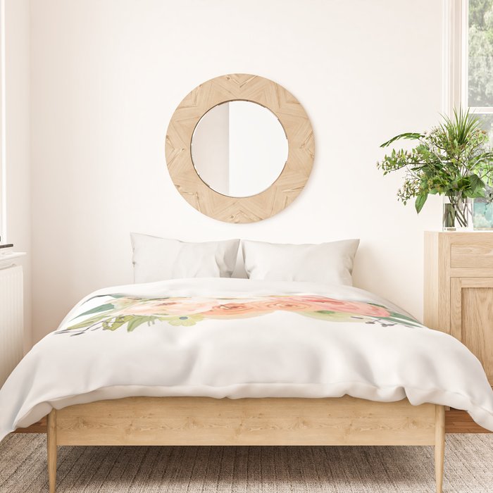 Pink bloom Duvet Cover Gallery Image 3