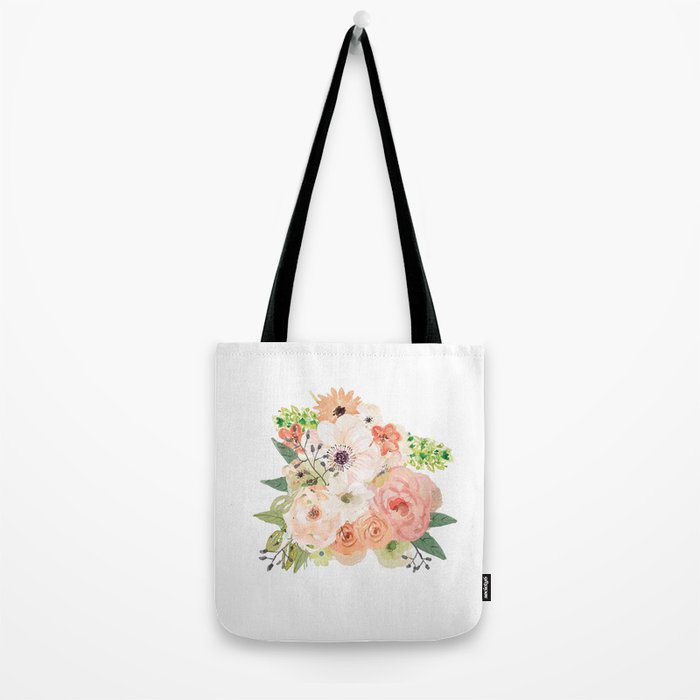 Pink bloom Tote Bag Gallery Image 2