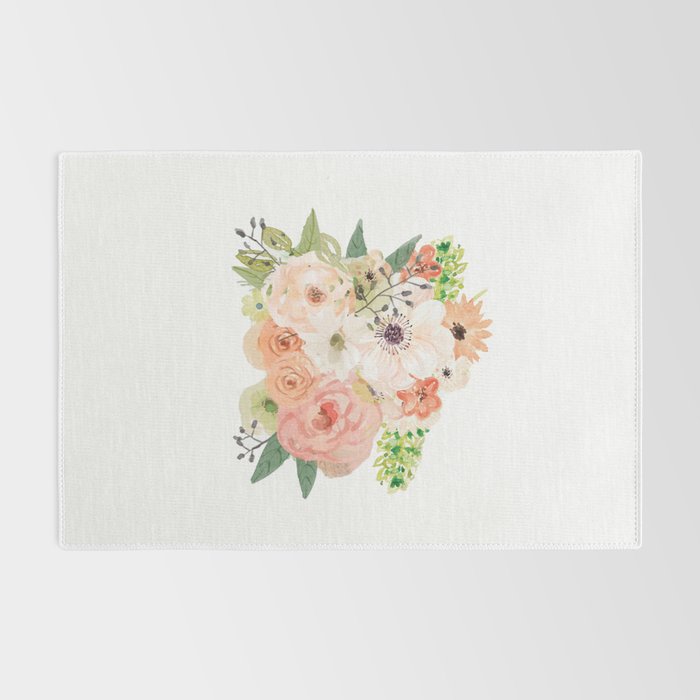 Pink bloom Rug Gallery Image 2