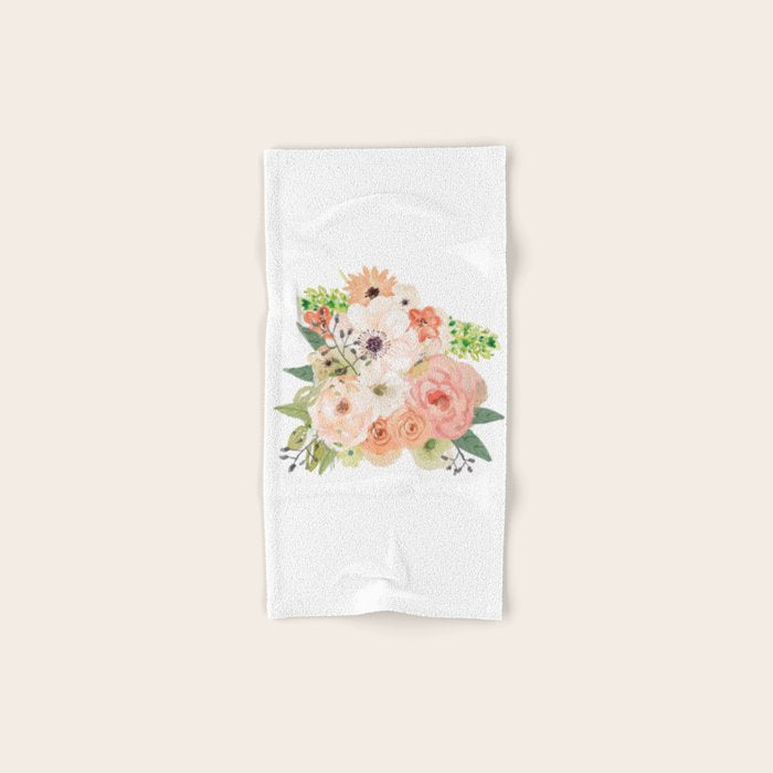 Pink bloom Bath Towel Gallery Image 1