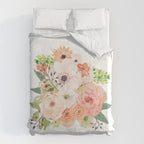Pink bloom Duvet Cover Gallery Image 6