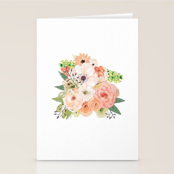 Pink bloom Stationery Card Gallery Image 2