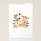 Pink bloom Stationery Card Gallery Image 2