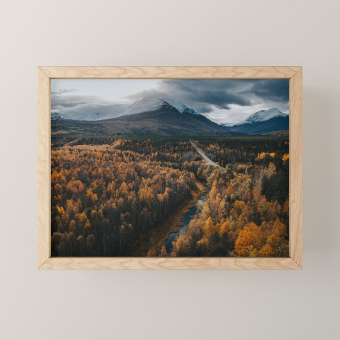 Arctic Autumn - Landscape and Nature Photography Mini Art Print Gallery Image 1