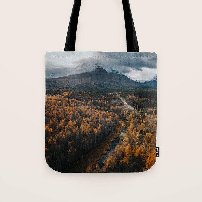 Arctic Autumn - Landscape and Nature Photography Tote Bag Gallery Image 1