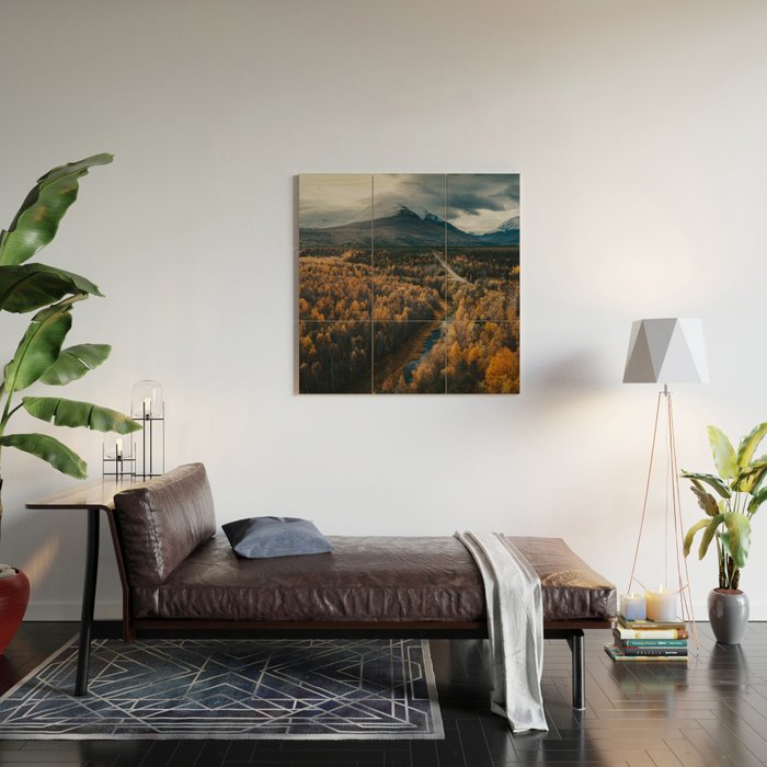 Arctic Autumn - Landscape and Nature Photography Wood Wall Art Gallery Image 2